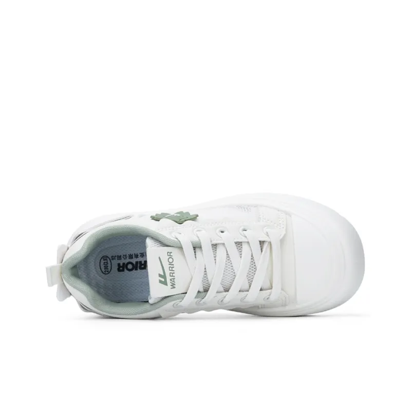 Warrior Abrasion Resistant Low Top Casual Shoes Women's Beige Green-2