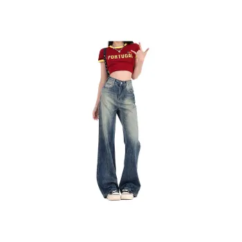 Ordifen Jeans Women's Vintage Blue