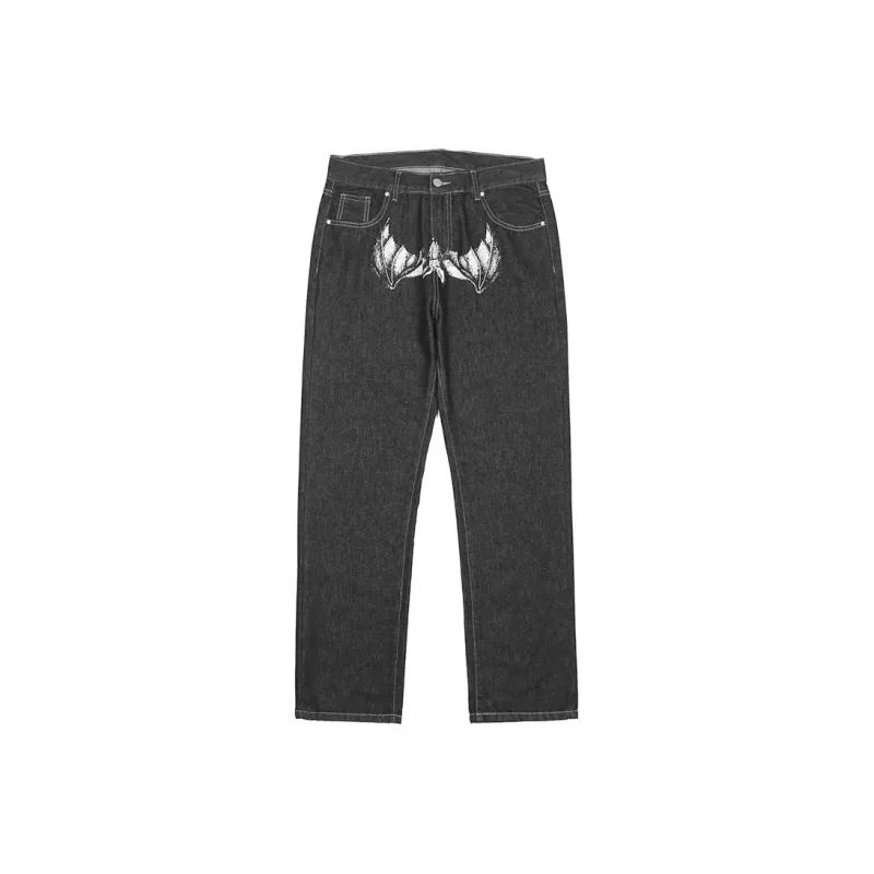 T IRA Jeans Unisex Vintage Black-1