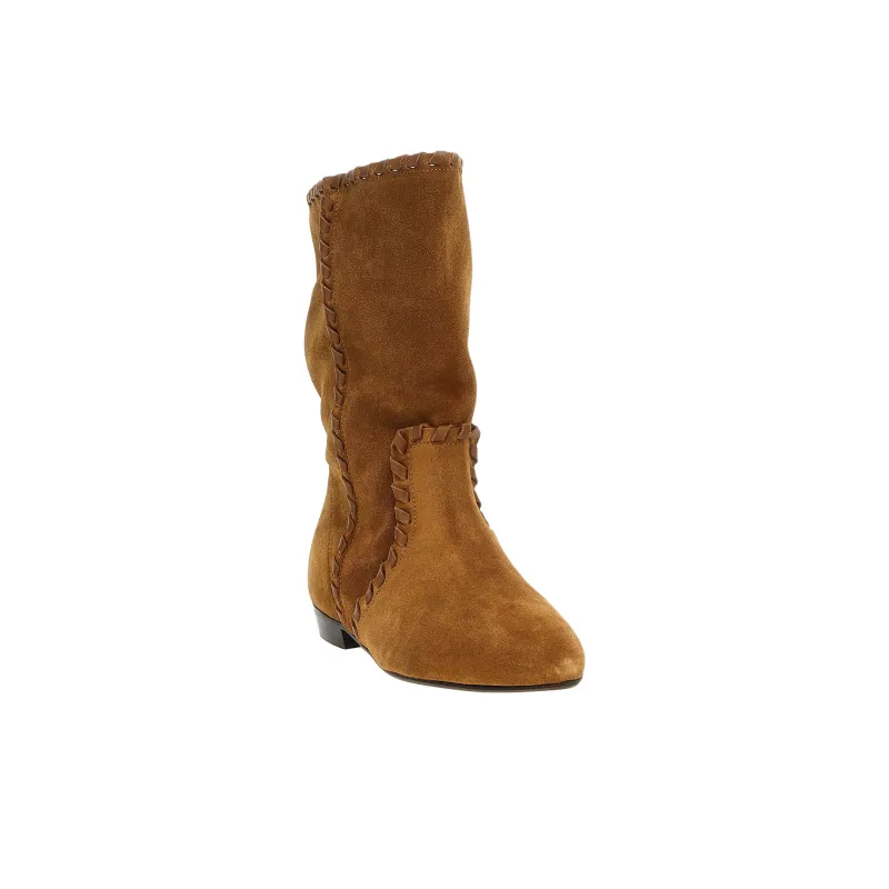 ISABEL MARANT Staeni Ankle Boots Women's Brown-2