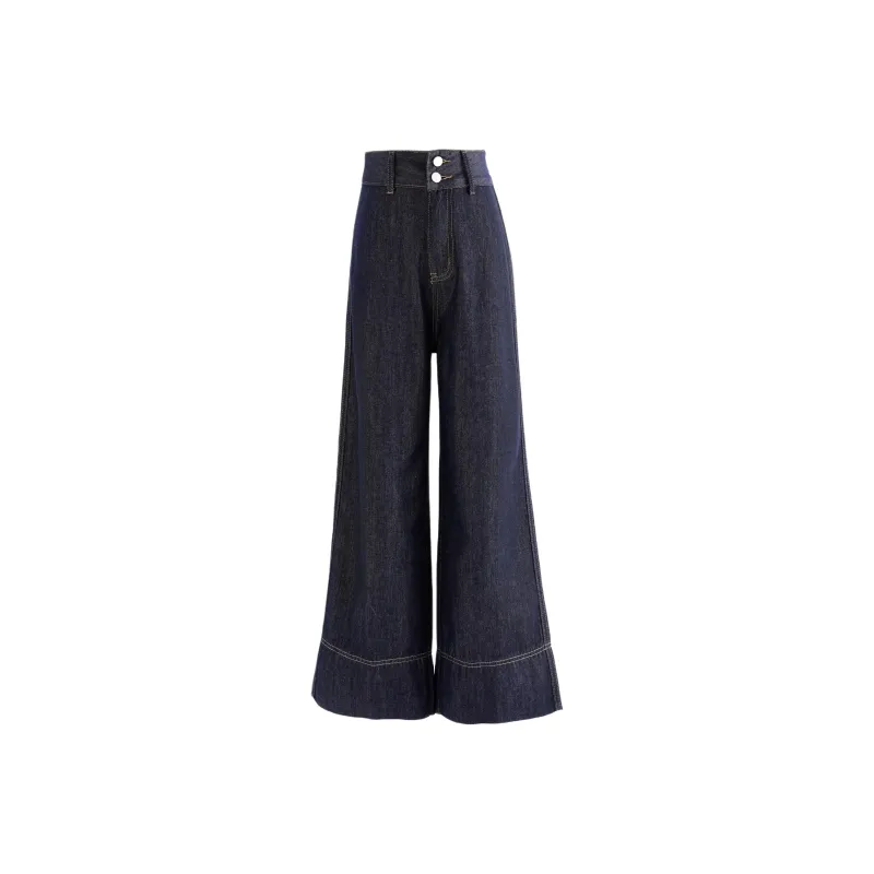 Weixi Jeans Women's Dark Blue-0