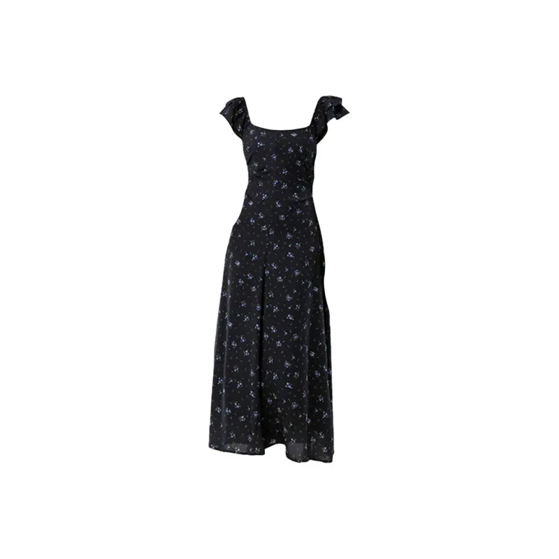 Ning Cai Yuer Short Sleeved Dress Women's-0