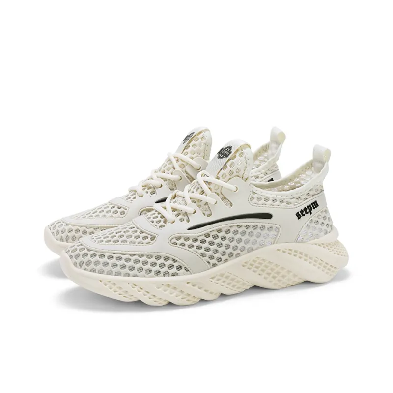 Ncmt Shock Absorbers With Slip Resistant And Abrasion Resistant Properties Low Top Running Shoes Unisex-2