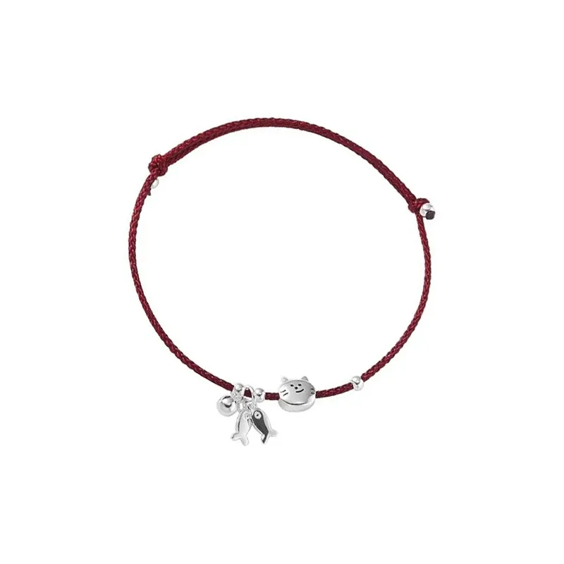 QUIET LOVE Alloy Rope Bracelets Unisex-2