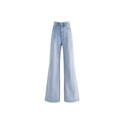 Weixi Jeans Women's Light Blue
