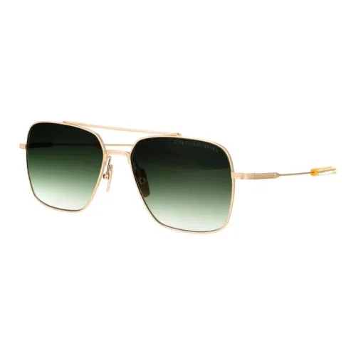 DITA Titanium Aviator Sunglasses Women's Gold