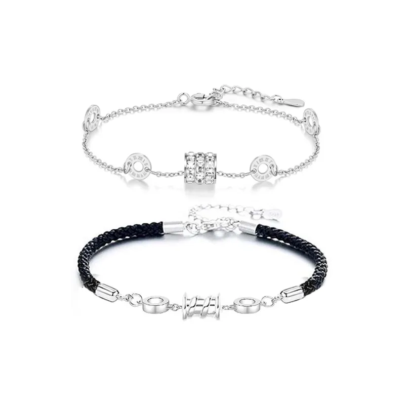 JOYDINNY Alloy Rope Bracelets Unisex-0