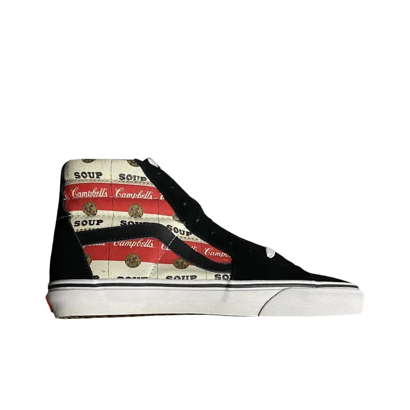 Supreme x Vans SK8 HI High Top Skateboard Shoes Unisex Black-1