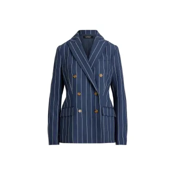 LAUREN RALPH LAUREN Business Suit Coat Women's Marine Blue