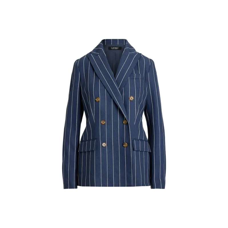 LAUREN RALPH LAUREN Business Suit Coat Women's Marine Blue-0