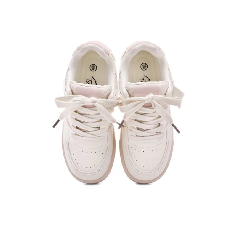 The New Age Family Low Top Skateboard Shoes Women's Pink-2