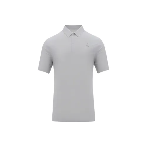 LI NING 1990 Golf Series Polo Shirt Men's Lunar Surface Gray