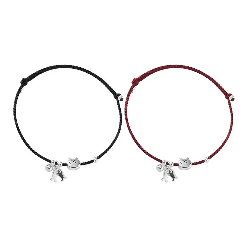 QUIET LOVE Alloy Rope Bracelets Unisex-7