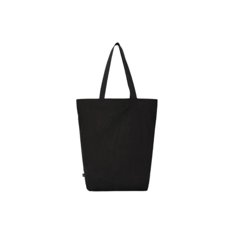 HEAD Fabric Tote Handbag Medium Size Unisex Black/Raw Fabric Color-3