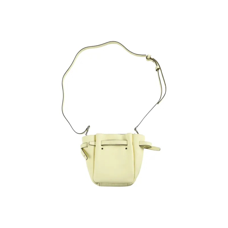 TORY BURCH Romy Cow Leather Shoulder Bag, Crossbody Bag Trumpets Women's Lemon-1
