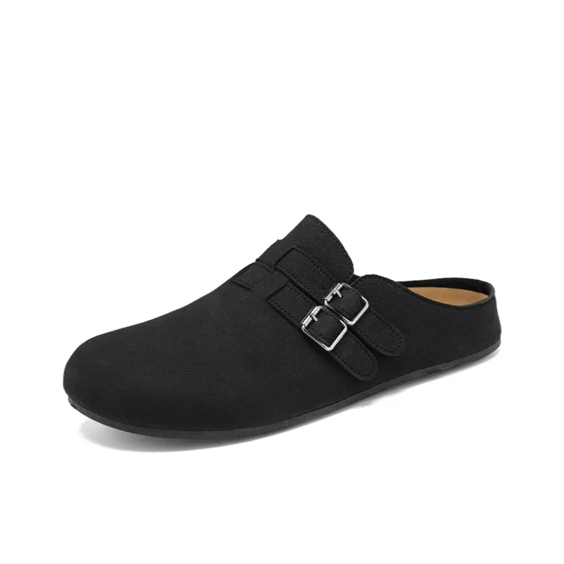 TELENT Slip Resistant Abrasion Resistant Closed Toe Slippers Men's-0