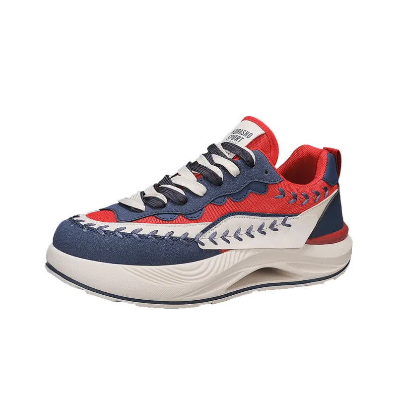 GIGIRYO Shock Absorbers Slip Resistant Breathable Low Top Casual Shoes Men's-4