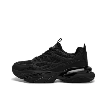 JEEP SPIRIT Darth Vader Chunky Sneakers Men Low Top Black