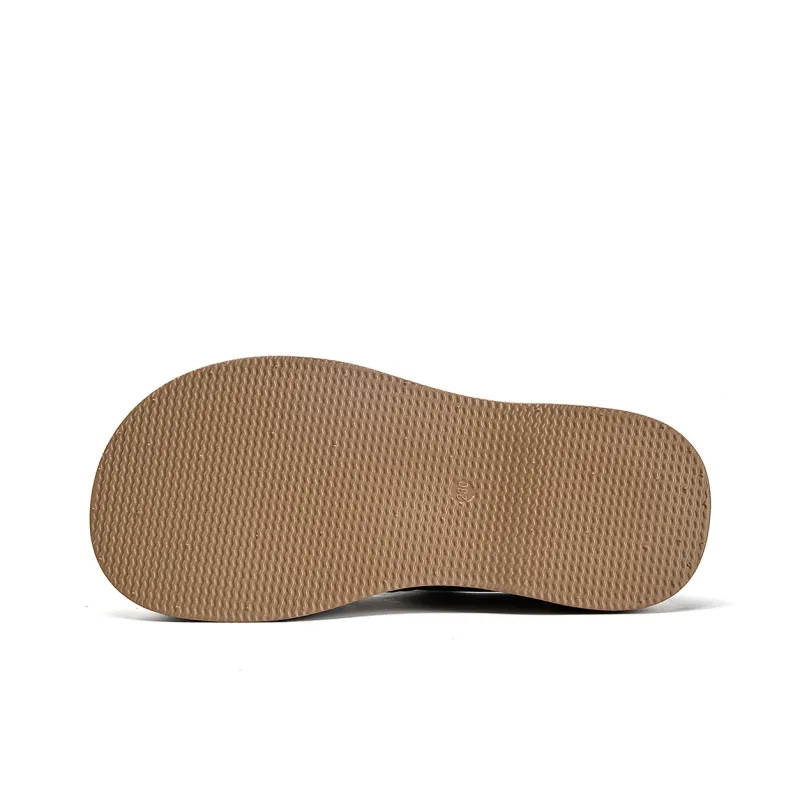 La Chapelle Abrasion Resistant Closed Toe Slippers Women's Beige-4
