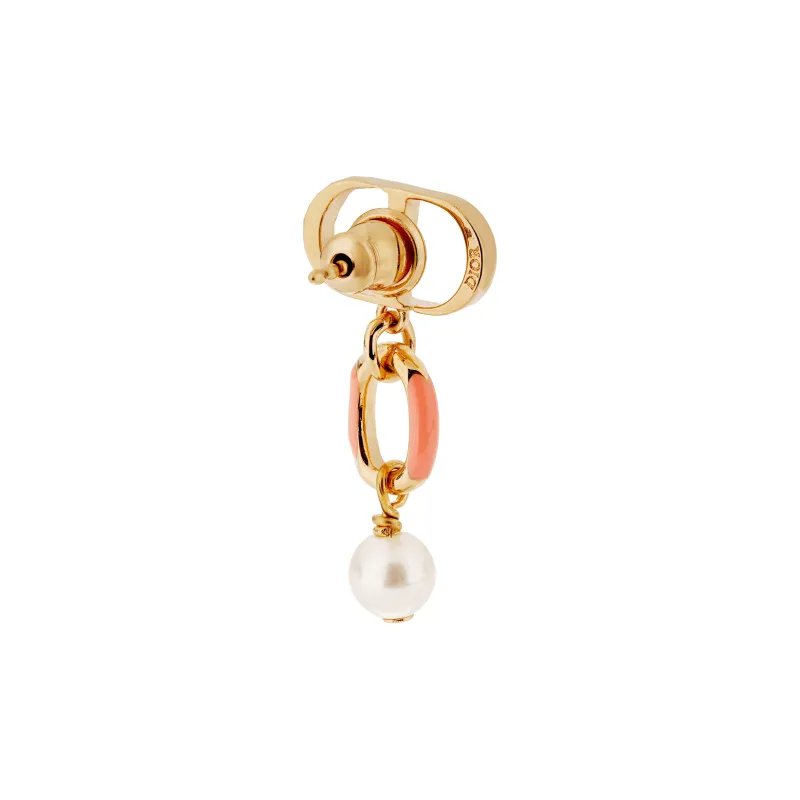 DIOR Metal Earrings Women's Gold-3