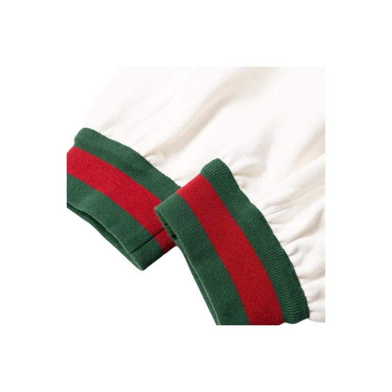 GUCCI Jersey Jogging Pants With Web-3