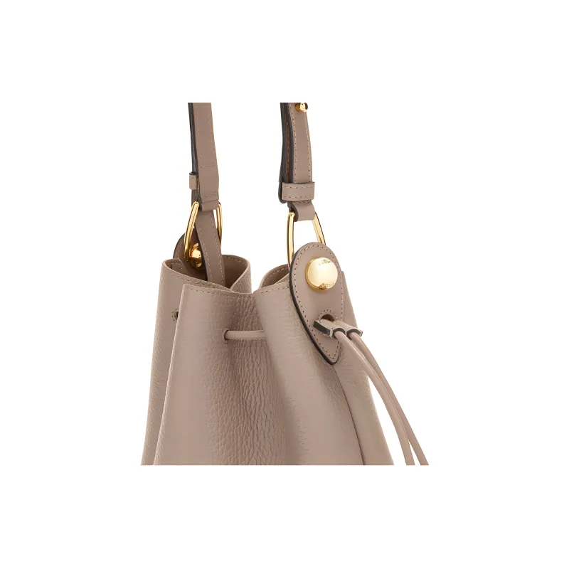 Furla Calfskin Shoulder Bag Mini Women's Stone Gray-4