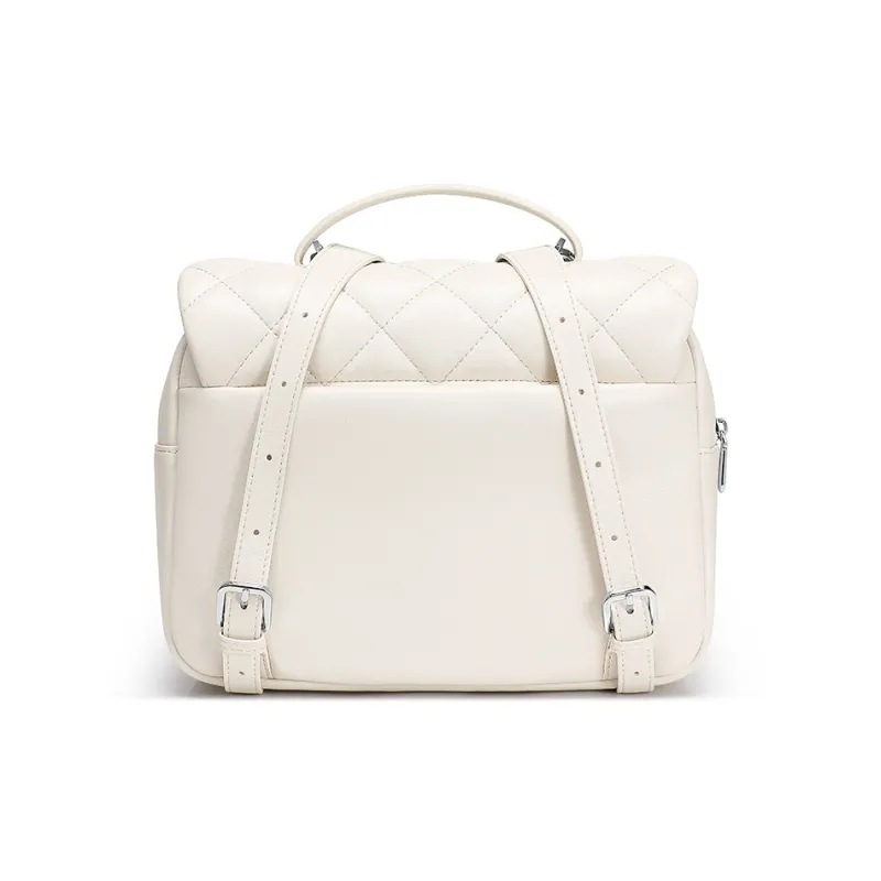 JUST STAR Synthetic Leather Carry Backpack Medium Size Women's Multicolor-5