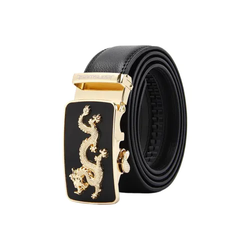 JEANSWEST Split Cow Leather Belts Men's 3.5cm