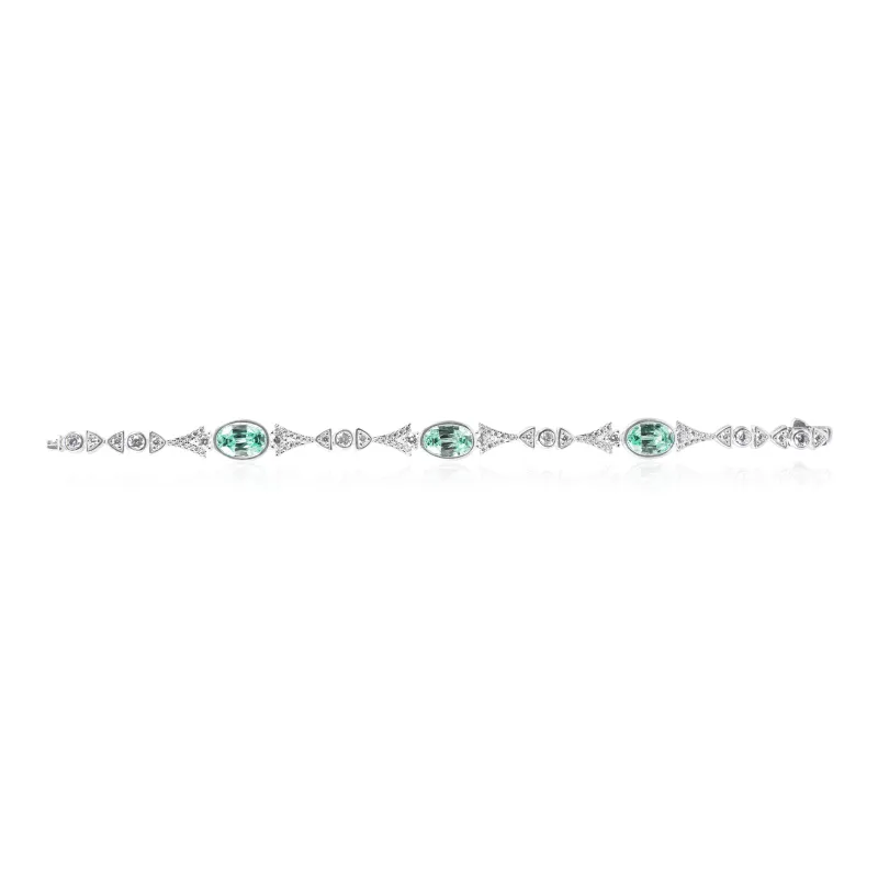 FUNNXI S925 Silver Bracelets Women's-0