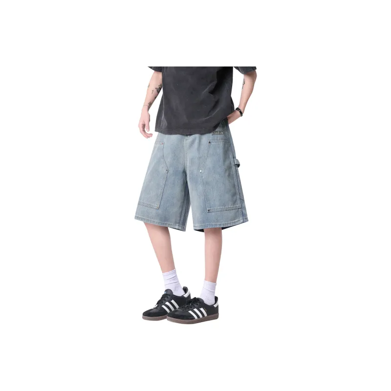 Double Dealer Denim Shorts Unisex-10