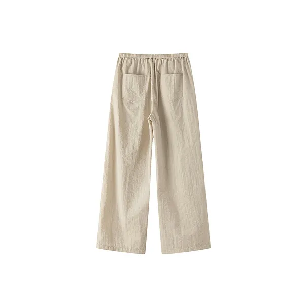 CHUU Casual Pants Women's White Apricot-1