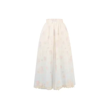 SNBL Casual Long Skirts Women's Apricot