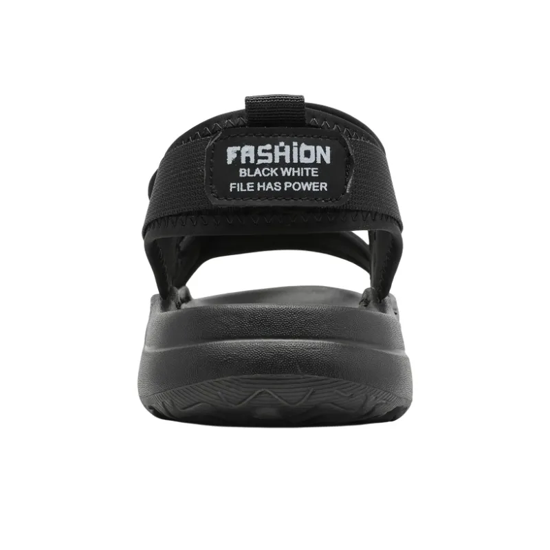 LUOMAIKE Beach Sandals Men Black-2