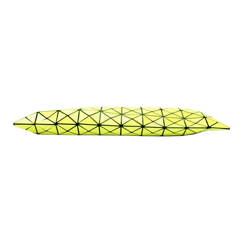 ISSEY MIYAKE Prism Polyvinyl Chloride Tote Bag, Shopping Bag, Handbag, Shoulder Bag Women's Yellow-3