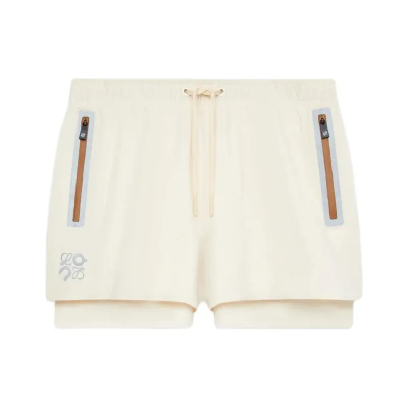 LOEWE SS25 Casual Shorts Women's Ivory-0