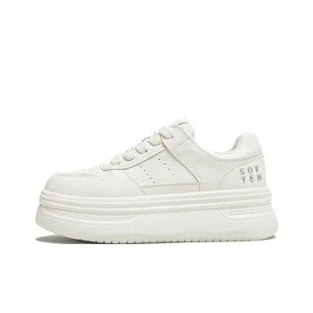 BASTO Low Top Skateboard Shoes Women's Beige