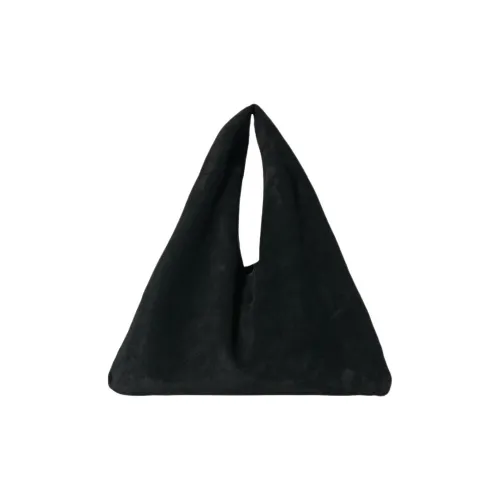 THE ROW Calfskin Handbag Trumpets Women's Black