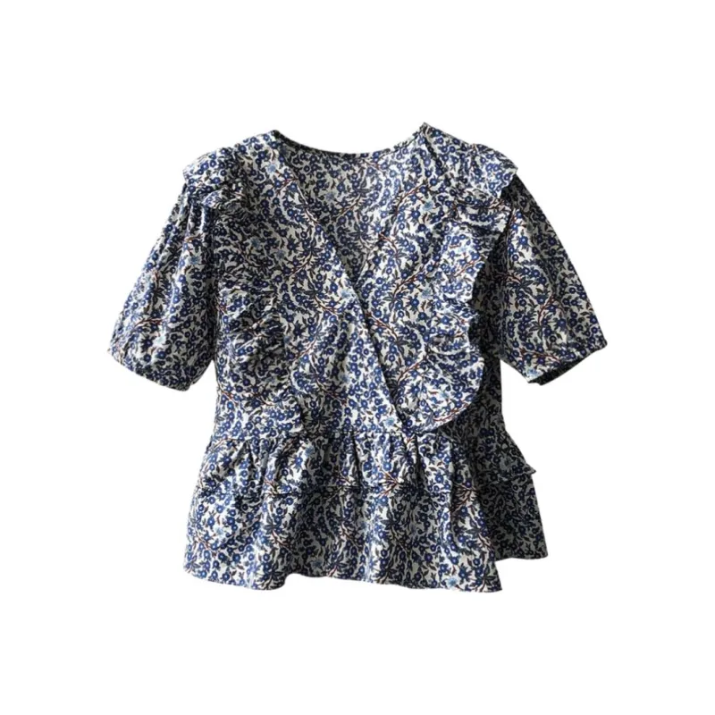 GOSO Puff Sleeve T Shirt Women's-0