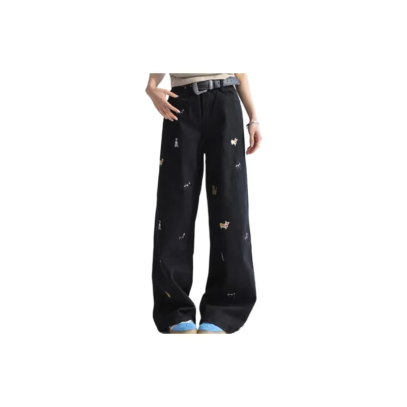GUOZHEN Jeans Women's-5