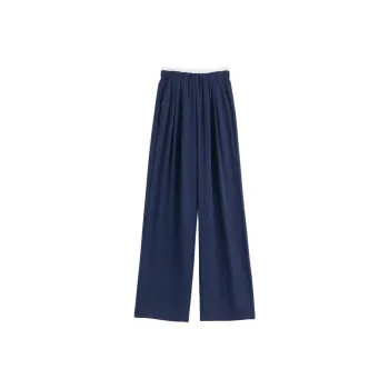 Weixi Casual Pants Women's Navy Blue