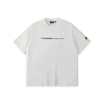 FILA FUSION T Shirt Men's Cloud White WT