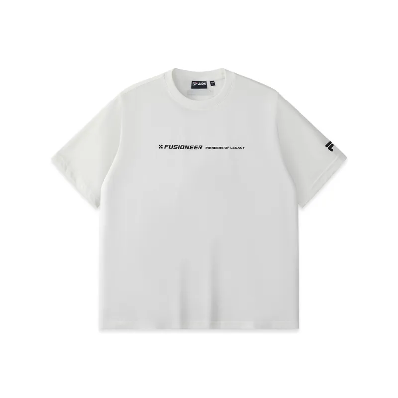 FILA FUSION T Shirt Men's Cloud White WT-0