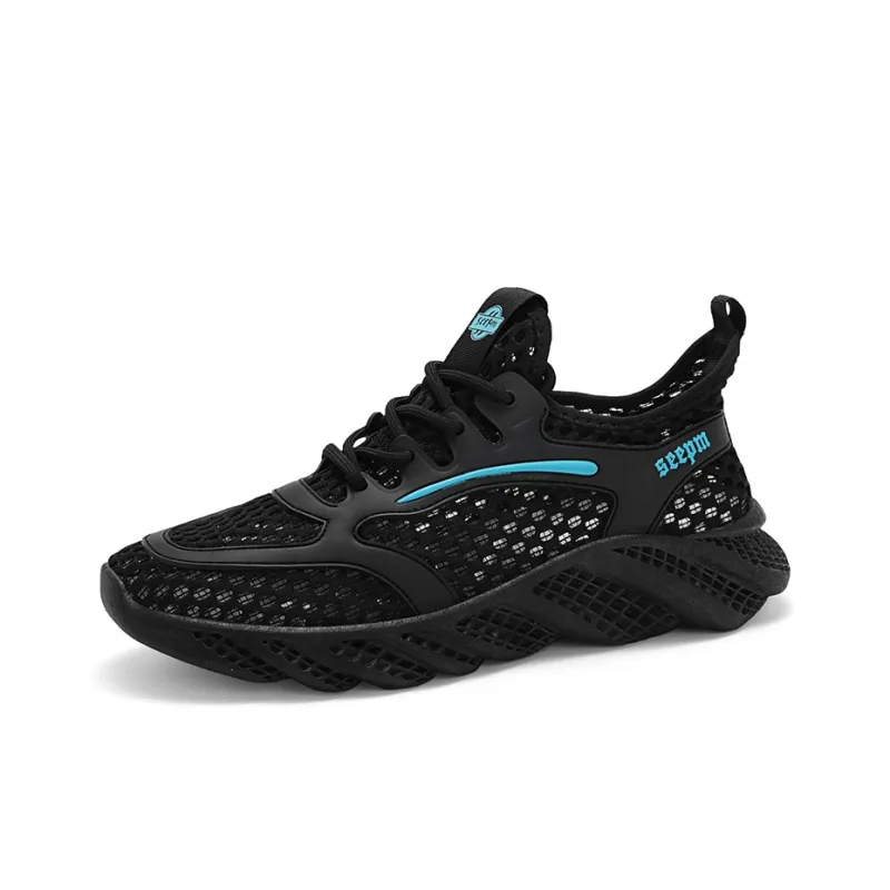Ncmt Shock Absorbers With Slip Resistant And Abrasion Resistant Properties Low Top Running Shoes Unisex-11