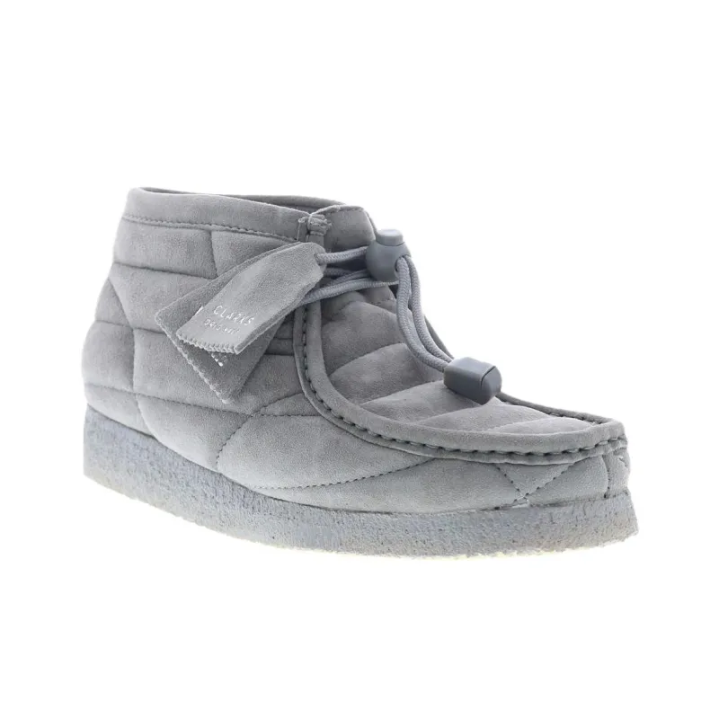 Clarks Originals Wallabee Boot Grey Women's-3