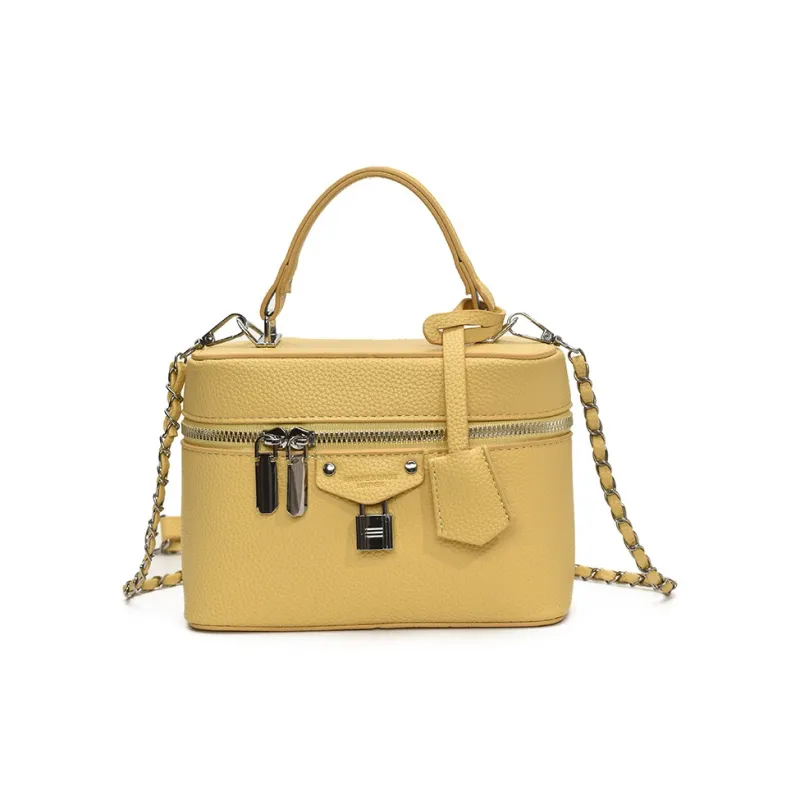 DALO PU Handbag, Shoulder Bag, Crossbody Bag Women's Black/White/Red/Yellow/Blue-12
