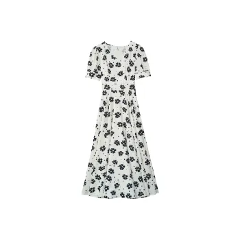 Ning Cai Yuer Short Sleeved Dress Women's