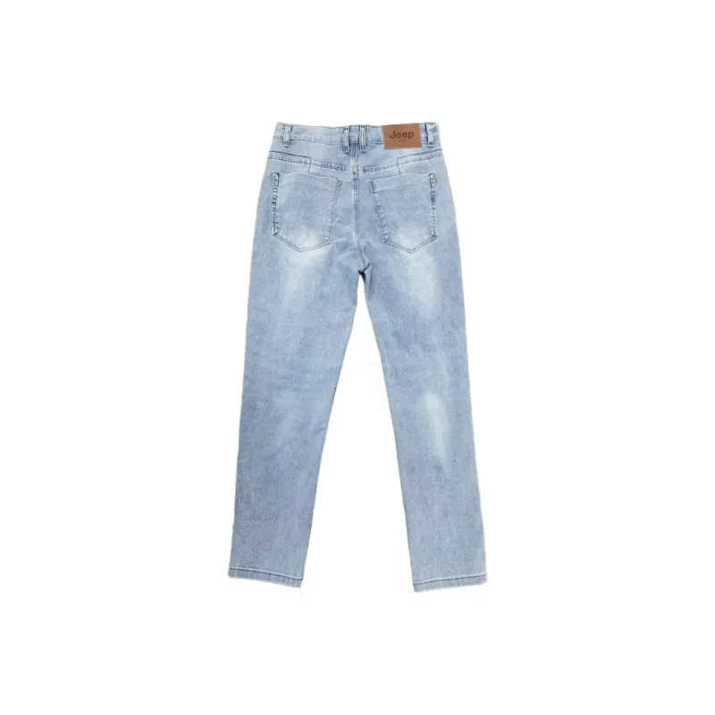 Jeep Fashion Sports Collection Jeans Unisex Blue Gray-1