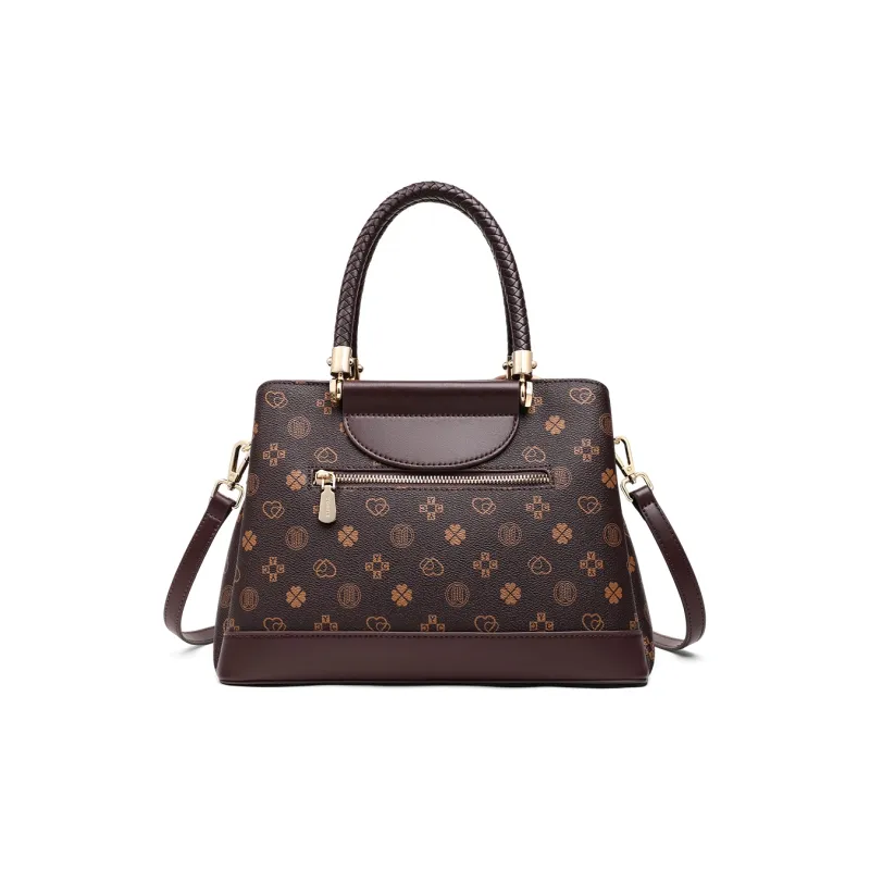 COMELY Synthetic Leather Shoulder Bag, Crossbody Bag, Handbag Regular Women's Coffee-11