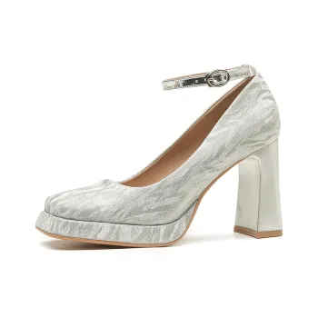 Lan Miao Chunky Heel High Heels Women's