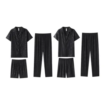 Cotton Gene Pajama Set Men's Combo Set